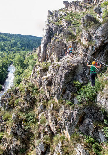 Lozère VIA FERRATA DU MALZIEU